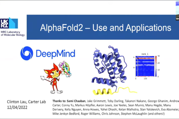 alphafold2 lecture MRC-LMB